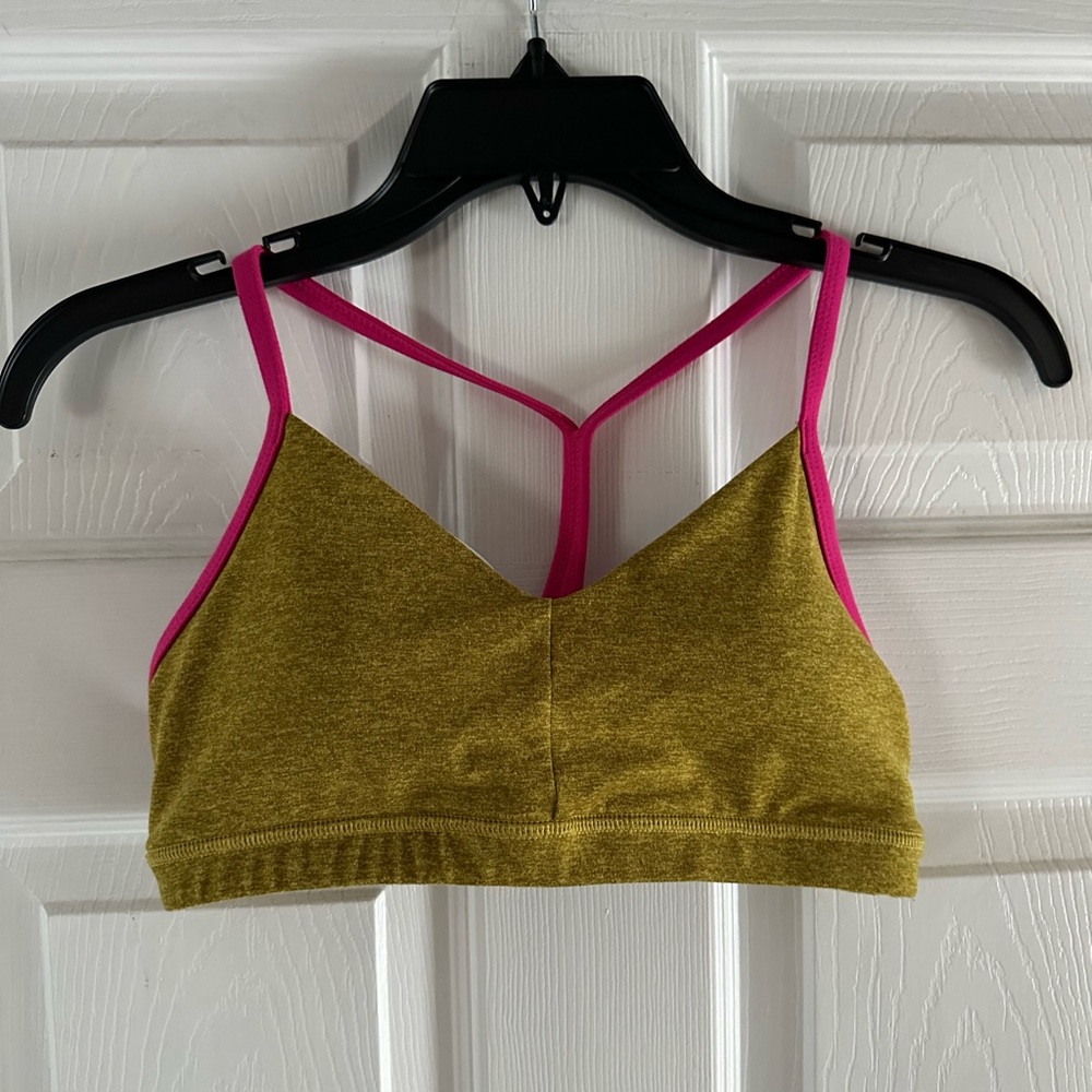 Fleo Reinette Bronze Bamboo + Cabaret Straps Sports Bra